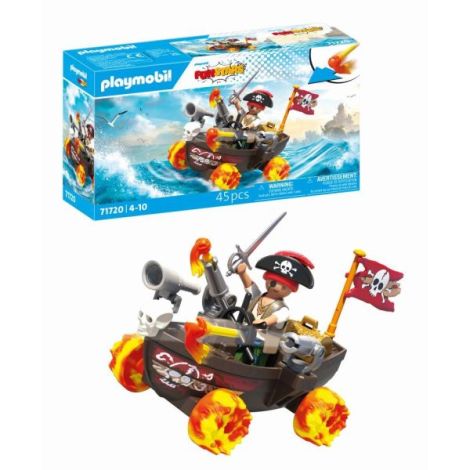 Playmobil - Jucarie de rol Cursa cu barca piratilor - imagine 7